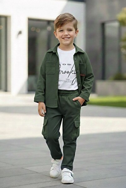 Minigimin Cicileri Set bărbați și copii - Verde Verde Cicuri pentru copilul m...