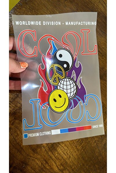 Gönülden Tasarım Dizajn za glačanje, transfer štampe sa osmehom, Arma 20x15 cm