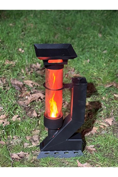 SOBA PELET KAMP TİPİ MİNİ OCAKLI ROKETSOBA EKONOMİK MODEL