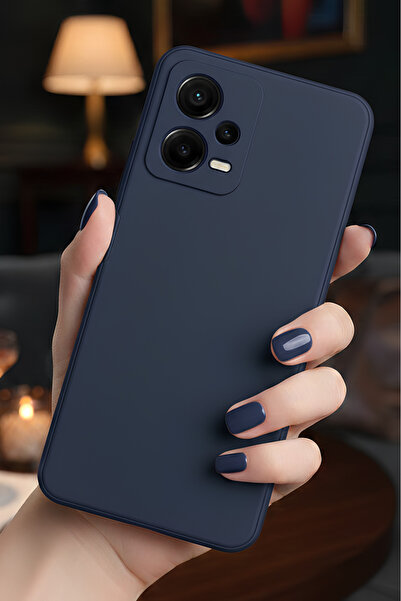 TechTrove Redmi Note 12 Pro 5G Kılıf Içi Kadife Süet Tasarımlı Kamera Korumal...