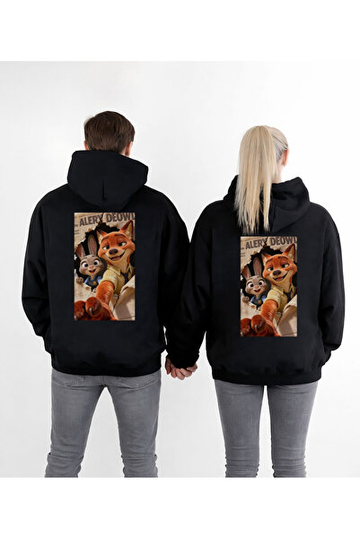 MODA 14 februarie Cadou de Ziua Îndrăgostiților Combinație de cuplu Swea tric...