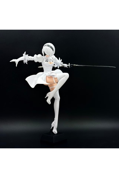 Choice 2 24 سنتيمتر NieR Automata YoRHa No.2 Type BFigma 2B Lifeform Kaine Ni...