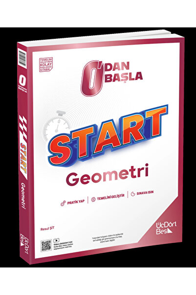 Üç Dört Beş Yayıncılık 345-Start Geometri 0'dan Başla