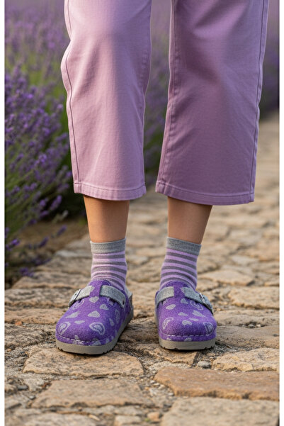 GEZER Comfortable Sole Single Buckle Adjustable Felt Home, Garden, Balcony, D...