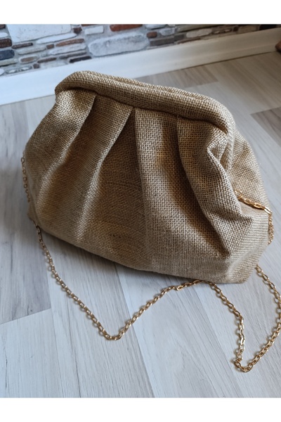 ÖZLEM HANDMADE Burslu Wicker Bag