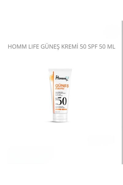 Homm Bitkisel HOMM LIFE GÜNEŞ KREMİ 50 SPF 50 ML Homm