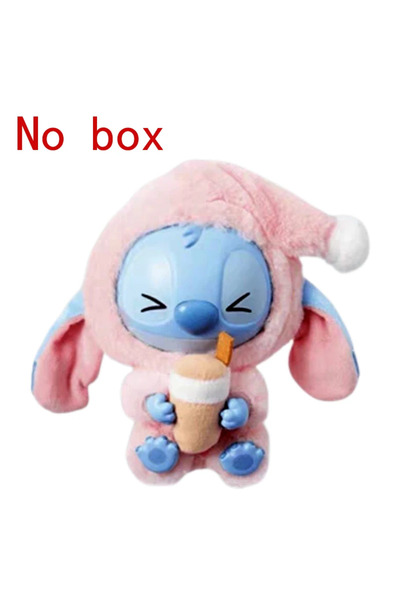 BANDAI 002 دمية ستيتش الجديدة من سلسلة ديزني "الأكل والنوم" - قلادة فينيل على...