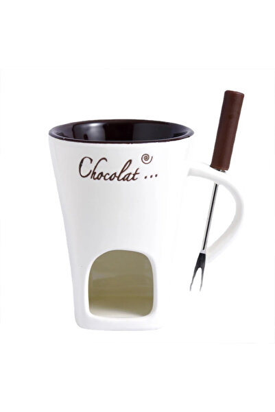 Choice طقم أكواب فوندو شخصية بيضاء بدون شموع، أواني فوندو صغيرة، صانعة فوندو ...