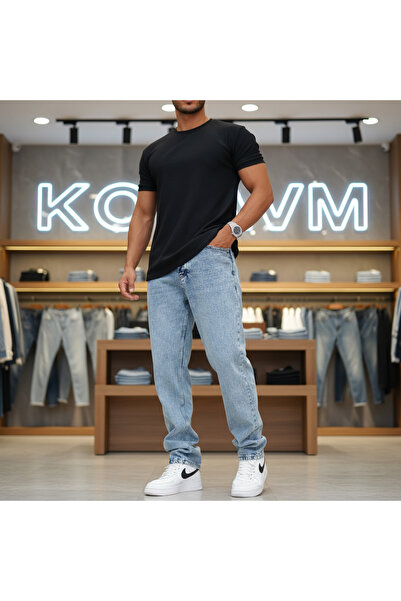 Kaizer Jeans Men's Winter New Season Baggy Pants Regular Fit Jeans 2026