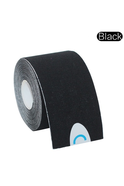 Choice Black Stonego Kinesiology Tape 6 Colors 5cm x 5M Athletic Elastic Cott...