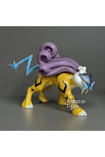 Choice Raikou 9.5cm/3.74in Anime Pokemon Figure Three sacred Action Figures P...