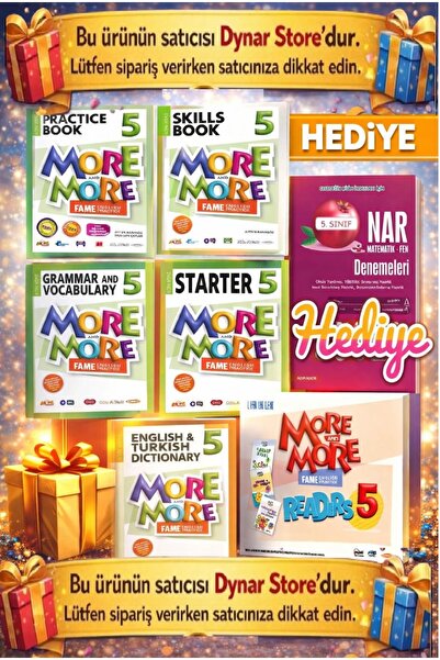 Kurmay Elt Yayınları Kurmay Elt More And More 5. Sınıf English Practice Book ...