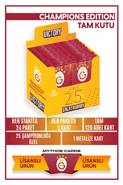 Mythos Cards The Champions Edition: Galatasaray - Tam Kutu Futbolcu Kartları ...