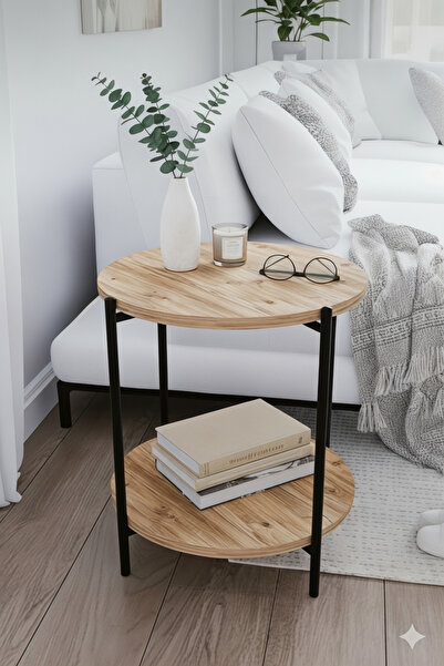 usta mekan Asya Dekoratif Yan Sehpa Zigon Sehpa Mobilya Iki Katlı