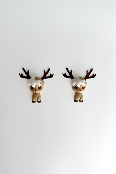 sin istanbul 2'li Geyik Buzdolabı Magneti