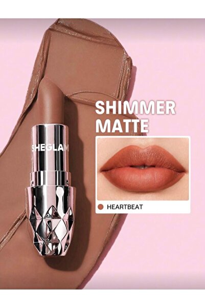 SHEGLAM Ruj -Starlight Velvet Lipstick–HEARTBEAT