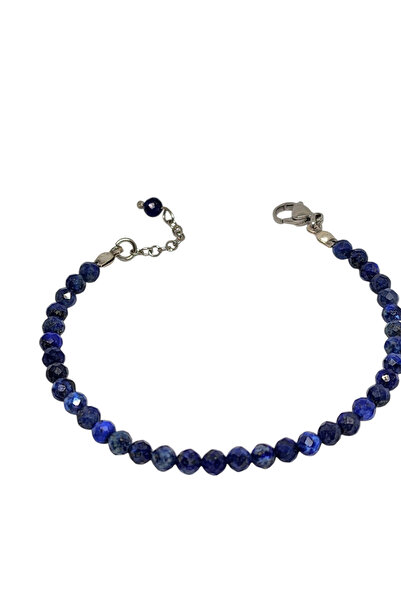 AYDOTA Lapis Lazuli Faset Kesim Doğaltaş Bileklik