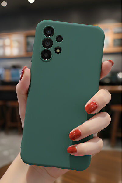 Hatreds Galaxy A23 İçin Uyumlu İçi Kadife Sıvı Silikon Kılıf