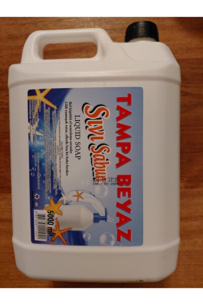 TAMPA Beyaz Sabun Kokulu Sıvı El Sabunu 5 Lt
