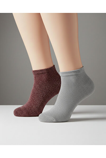 PatiPati 6'LI PARLAK SİMLİ KADIN PATİK ÇORAP – Rahat & Modern