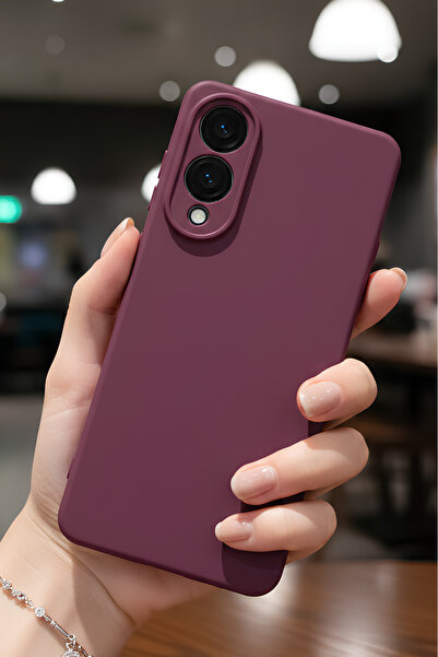 Hatreds Galaxy S25 Edge İçin Uyumlu İçi Kadife Sıvı Silikon Kılıf