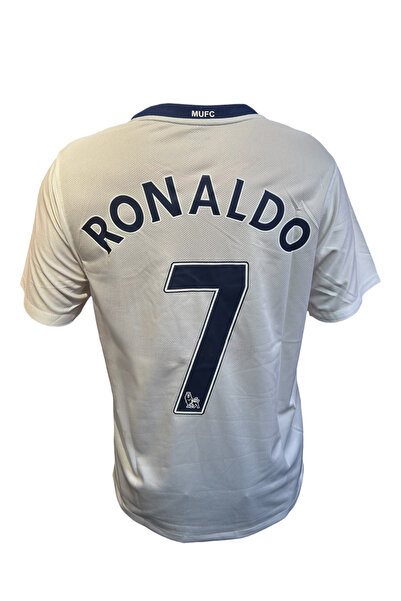 suq alhas vip ronaldo 2008 beyaz profesyonel oyuncu forma retro