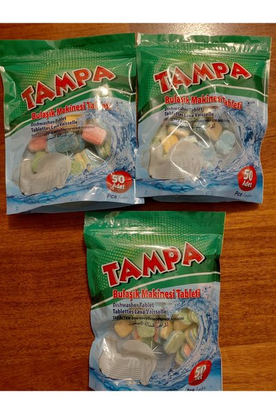 TAMPA Dishwasher Tablet 3 Pack 150 Washes