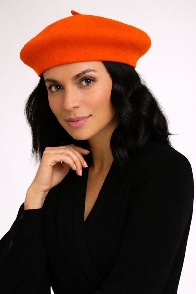 MAYOPORT Unisex Wool Felt Painter's Beret Hat French Fedoras Cap Painter's Beret