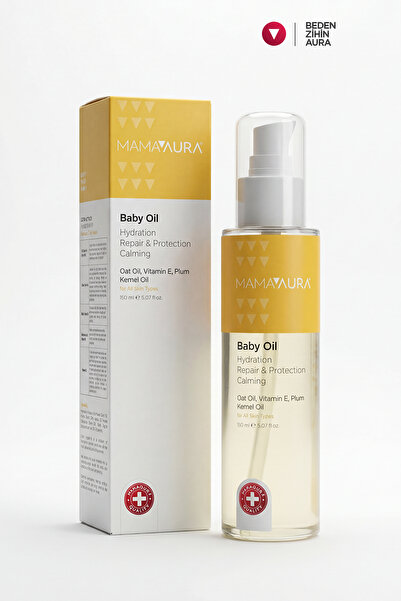 MAMAAURA Bebek Bakım Yağı - Baby Oil 150 ml