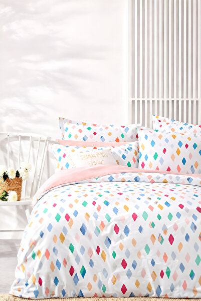 İQON Set cuvertură de pilota dublă elastică - COLORFULL