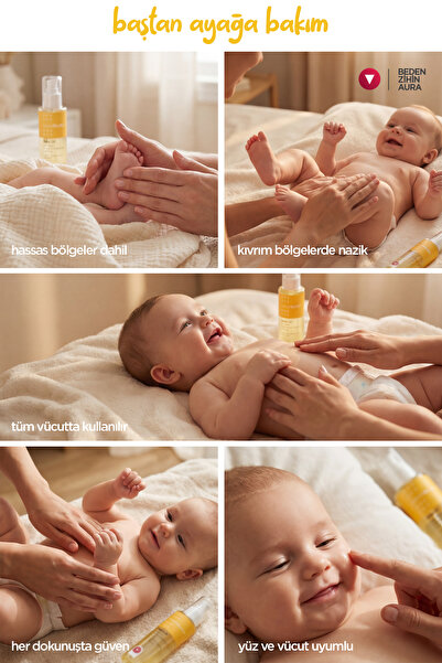 MAMAAURA Bebek Bakım Yağı - Baby Oil 150 ml