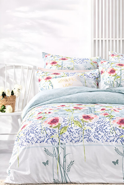 İQON Jednokrevetno Elastični set navlaka za poplun - CAROLIN WHITE