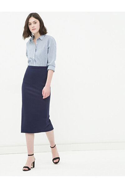 Koton Fustă de damă bleumarin 6YAL71074JK