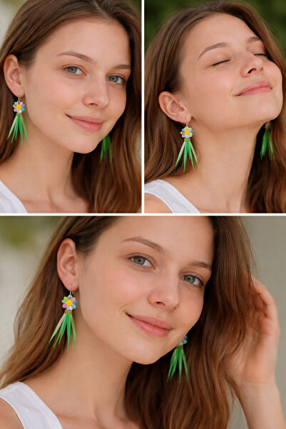 Boox99 Ebruli Tüy Küpe