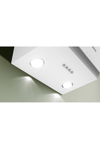 Bosch DWK63PJ20T Beyaz Ankastre Cam Davlumbaz