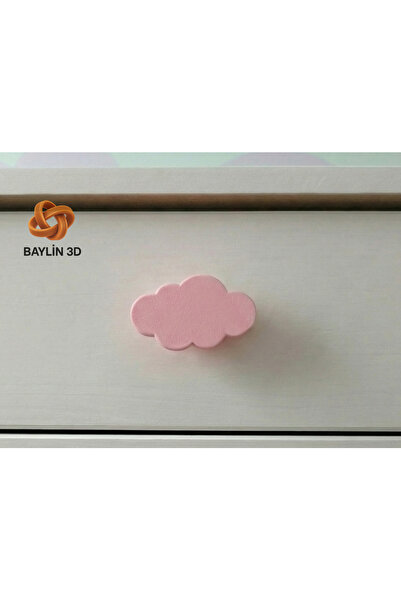 Baylin3D Cloud-Like Cabinet Handle, Modern, Durable - Single (30mm Screw and ...