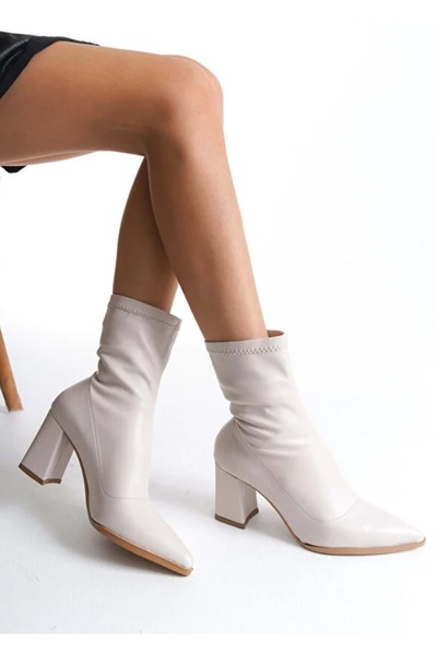 KOCAMANLAR Γυναικείες μπότες Feles Stretch με μυτερή μύτη TEN