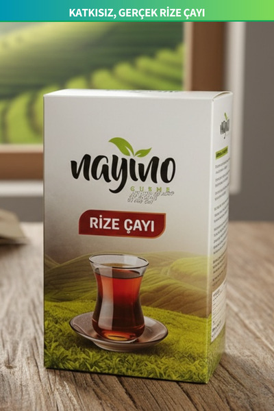 Nayino Çay 3KG Gerçek Rize Çayı (Yumuşak İçim, Yüksek Kalite) (6 adet x 500g)