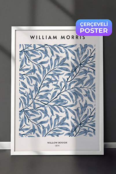 Postifull Slika u belom okviru, set postera i okvira, Vilijam Moris - Serija ...