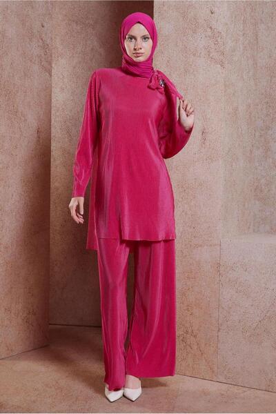 Alvina PİLİSELİ PANTOLONLU TAKIM 44690