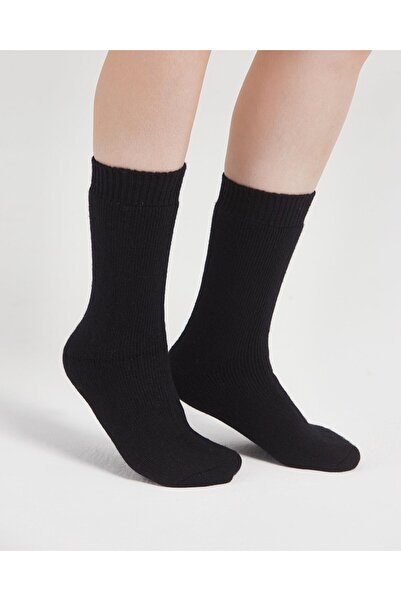 Bolero Siyah Yünlü Outdoor Çorap & Dağcı Çorabı