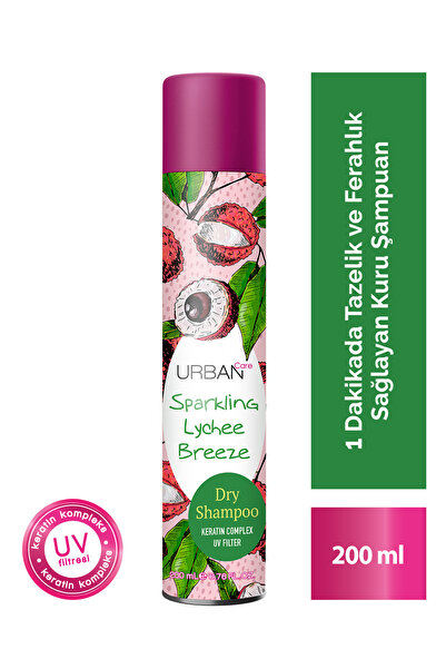 Urban Care Sparkling Lychee Breezee Hacimlendirici Kuru Şampuan-uv korumalı-2...