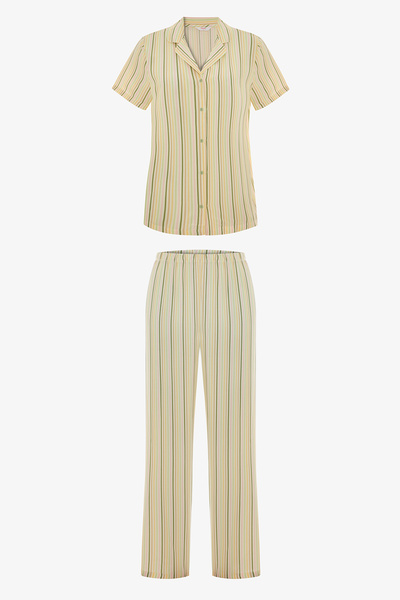 Penti Multi-Colored Calmness Shirt Pants Pajama Set