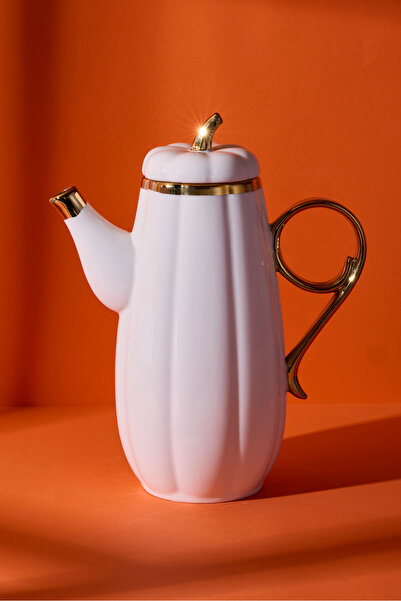 Perotti وعاء زيت من البورسلين على شكل يقطين سعة 1550 مل