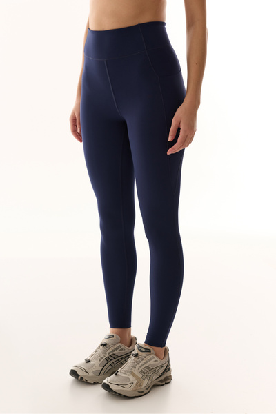 Penti Navy Blue Stretch-360 Medium Support High Waist Core Flow Leggings
