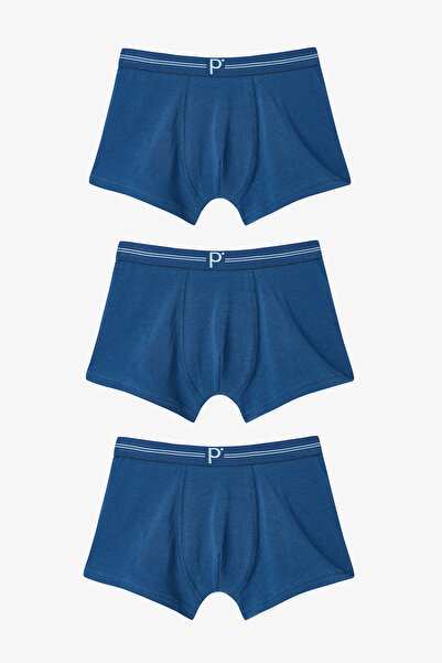 Penti Koyu Mavi Erkek Çocuk Navy 3lü Boxer