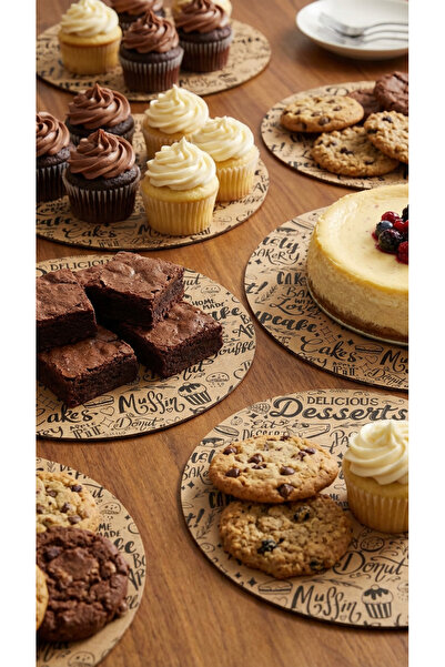 AkalBatu رقم 20 ورق تقديم وتقديم دائري مكون من 36 قطعة