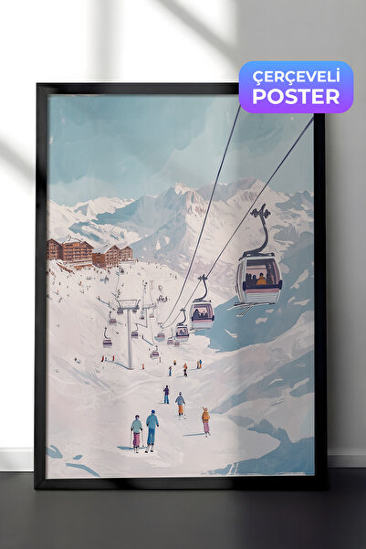 Postifull Slika u crnom okviru, set postera i okvira, serija "Novogodišnja ud...