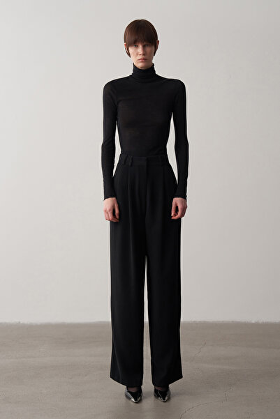 Mathilda Store Kadın Siyah Special Edition Palazzo Pantolon