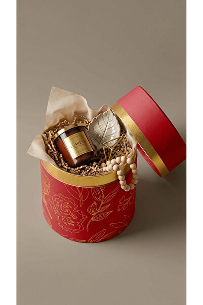 AkalBatu No4 10'lu Kreatif Silindir Kutu-Hediyelik Kutu-Yuvarlak Silindir 12x...